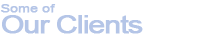 Some of Our Clients